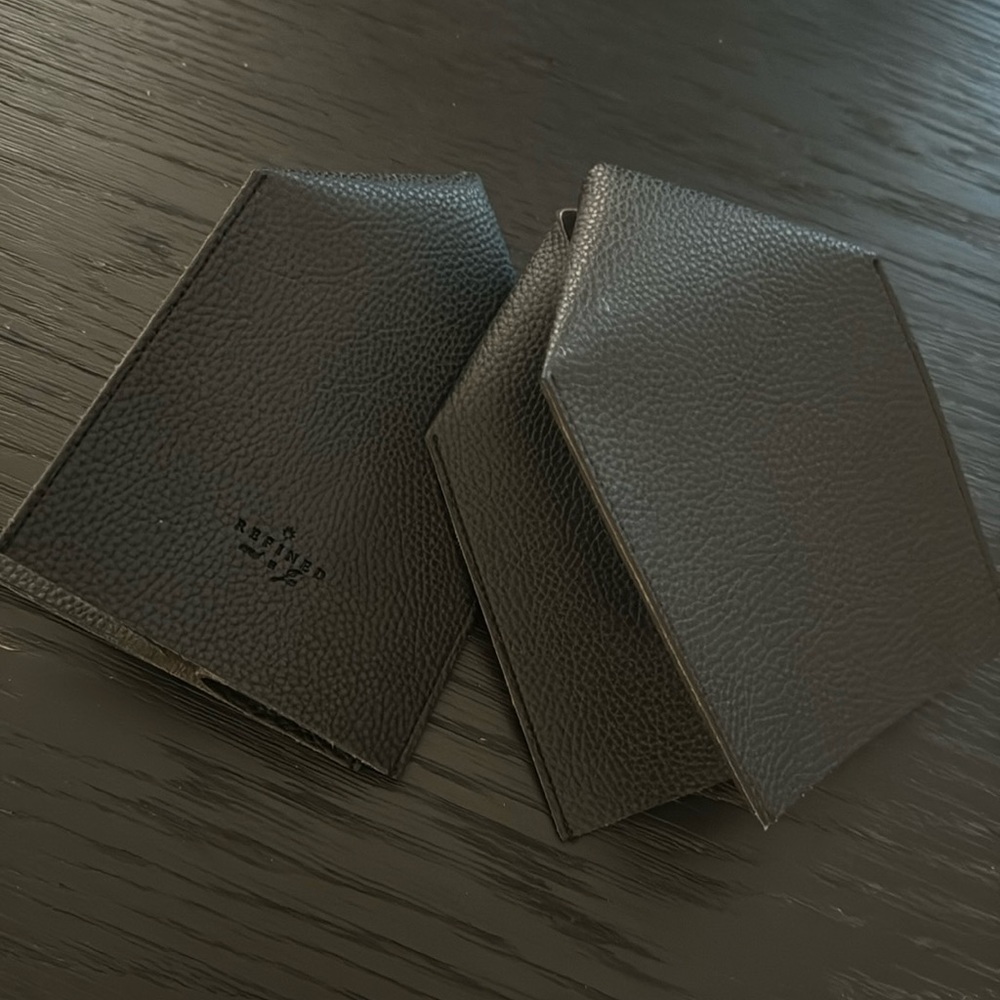 Amazon - black tissue box covers